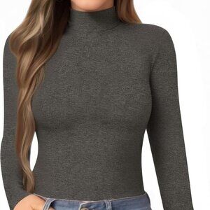Gray Turtleneck